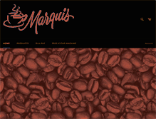 Tablet Screenshot of marquisbeverage.com